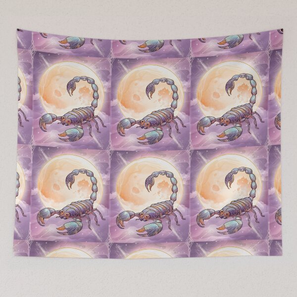 Item preview, Scorpio Astrology. Moon in Scorpio, Zodiac sign, Scorpio symbol designed and sold by ZodiacWonders.