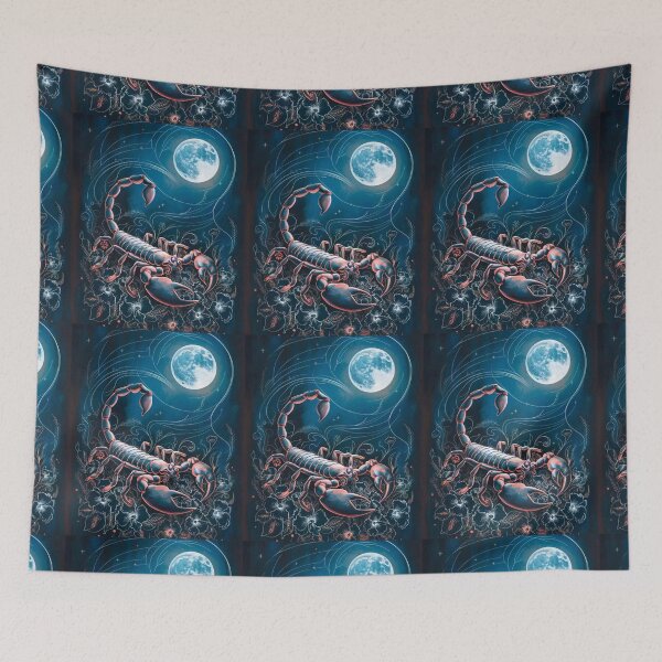 Item preview, Scorpio Astrology. Moon in Scorpio, Zodiac sign, Scorpio symbol designed and sold by ZodiacWonders.