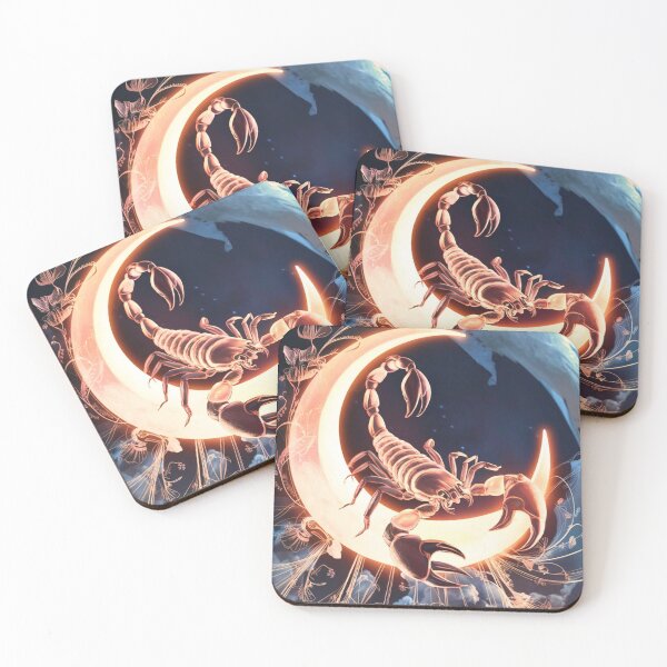 Item preview, Scorpio Astrology. Moon in Scorpio, Zodiac sign, Scorpio symbol designed and sold by ZodiacWonders.