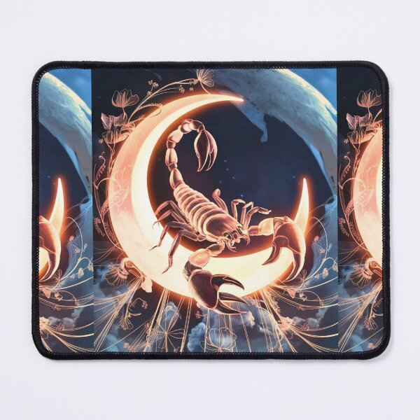 Item preview, Scorpio Astrology. Moon in Scorpio, Zodiac sign, Scorpio symbol designed and sold by ZodiacWonders.