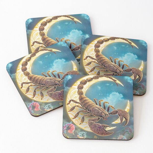 Item preview, Scorpio Astrology. Moon in Scorpio, Zodiac sign, Scorpio symbol designed and sold by ZodiacWonders.