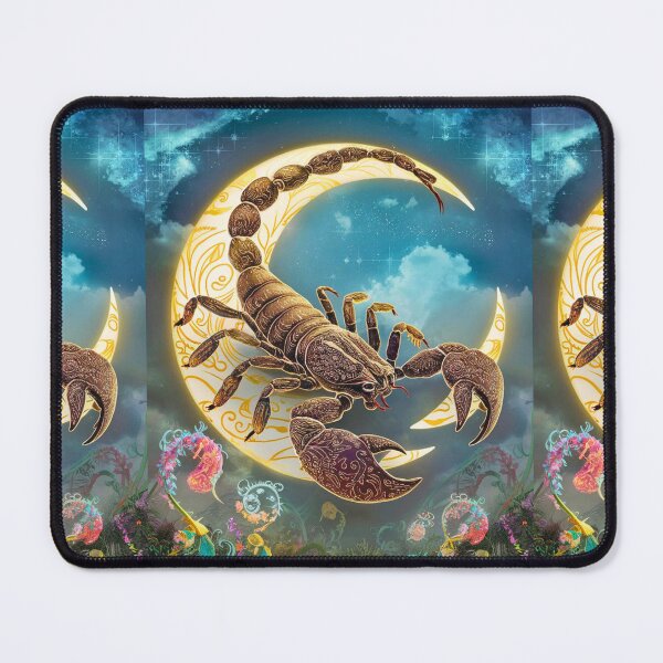 Item preview, Scorpio Astrology. Moon in Scorpio, Zodiac sign, Scorpio symbol designed and sold by ZodiacWonders.