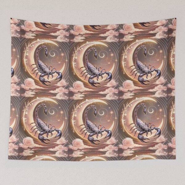 Item preview, Scorpio Astrology. Moon in Scorpio, Zodiac sign, Scorpio symbol designed and sold by ZodiacWonders.