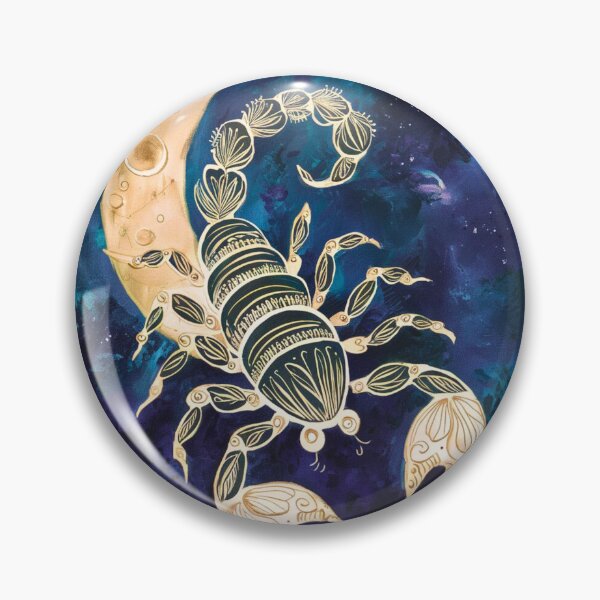 Item preview, Scorpio Astrology. Moon in Scorpio, Zodiac sign, Scorpio symbol designed and sold by ZodiacWonders.