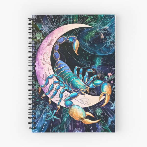 Item preview, Scorpio Astrology. Moon in Scorpio, Zodiac sign, Scorpio symbol designed and sold by ZodiacWonders.