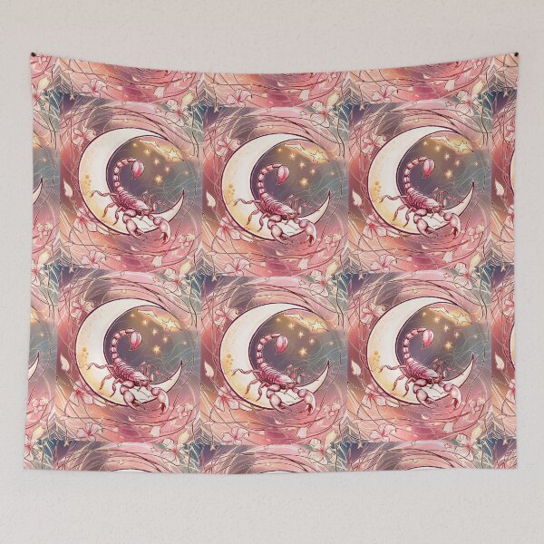 Item preview, Scorpio Astrology. Moon in Scorpio, Zodiac sign, Scorpio symbol designed and sold by ZodiacWonders.