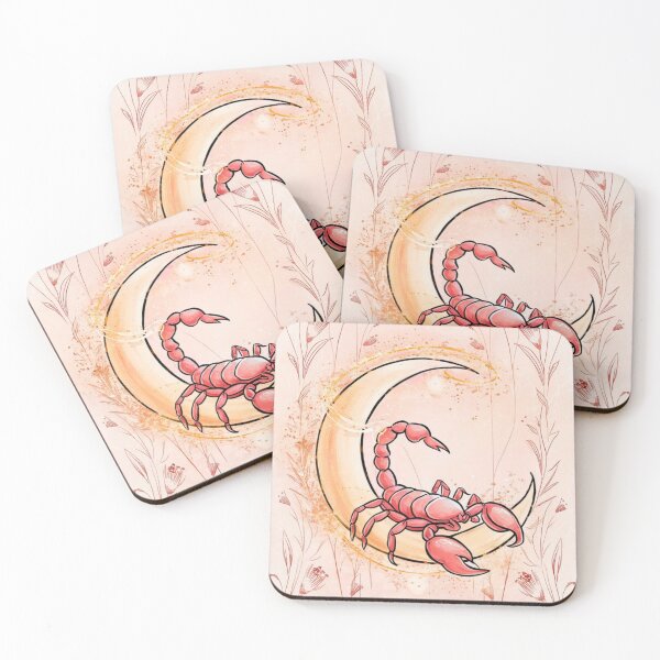 Item preview, Scorpio Astrology. Moon in Scorpio, Zodiac sign, Scorpio symbol designed and sold by ZodiacWonders.