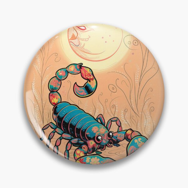 Item preview, Scorpio Astrology. Moon in Scorpio, Zodiac sign, Scorpio symbol designed and sold by ZodiacWonders.