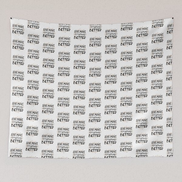 Item preview, "Love Makes Everything Better: Inspirational Lettering Design" designed and sold by hjian8219.
