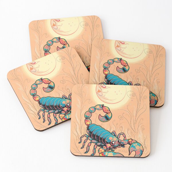 Item preview, Scorpio Astrology. Moon in Scorpio, Zodiac sign, Scorpio symbol designed and sold by ZodiacWonders.