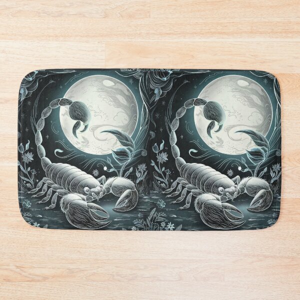 Item preview, Scorpio Astrology. Moon in Scorpio, Zodiac sign, Scorpio symbol designed and sold by ZodiacWonders.