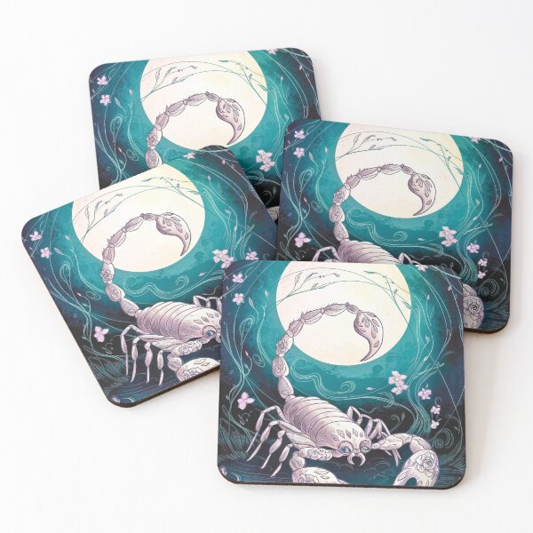 Item preview, Scorpio Astrology. Moon in Scorpio, Zodiac sign, Scorpio symbol designed and sold by ZodiacWonders.