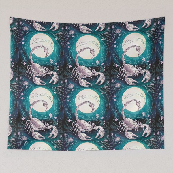 Item preview, Scorpio Astrology. Moon in Scorpio, Zodiac sign, Scorpio symbol designed and sold by ZodiacWonders.