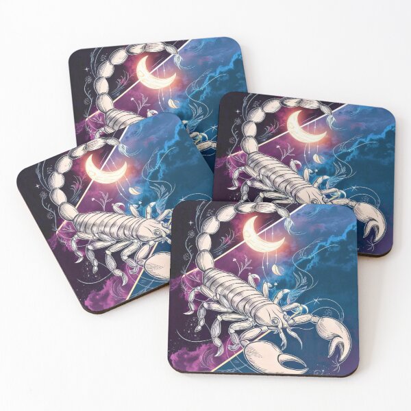 Item preview, Scorpio Astrology. Moon in Scorpio, Zodiac sign, Scorpio symbol designed and sold by ZodiacWonders.