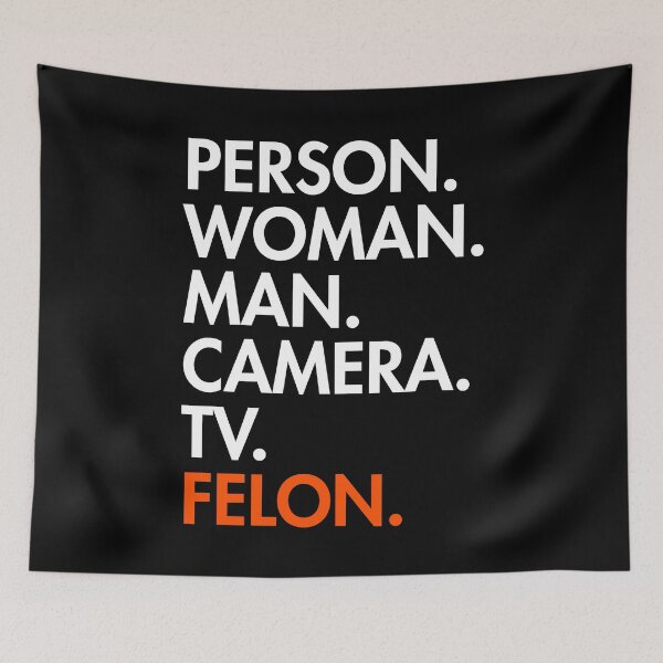 Item preview, person woman man camera tv felon Cognitive Test designed and sold by Thelittlelord.