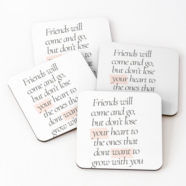 Item preview, Friends quotes designed and sold by mirrfitness.