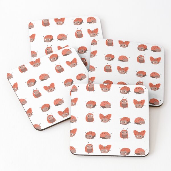 Item preview, Adorable Ladybugs: Cute Cartoon Illustrations designed and sold by hjian8219.