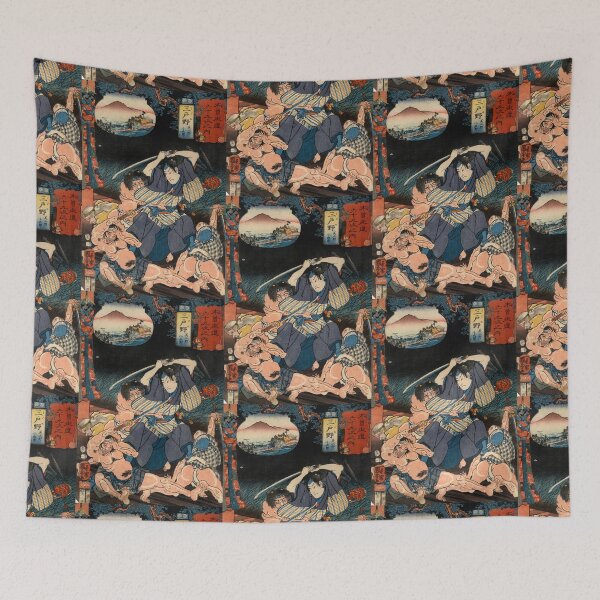 Item preview, Kuniyoshi Utagawa, Midono Kotaro, Midono designed and sold by TeeARTHY.