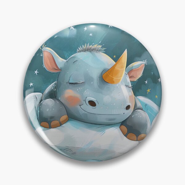 Item preview, Sleeping Rhino in the Clouds designed and sold by Brendon987.