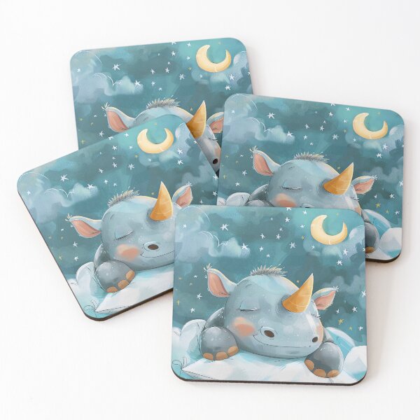 Item preview, Sleeping Rhino in the Clouds designed and sold by Brendon987.