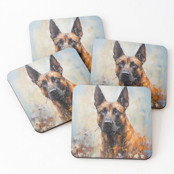 Item preview, Portrait of a Belgian Malinois designed and sold by Samuelsboro.