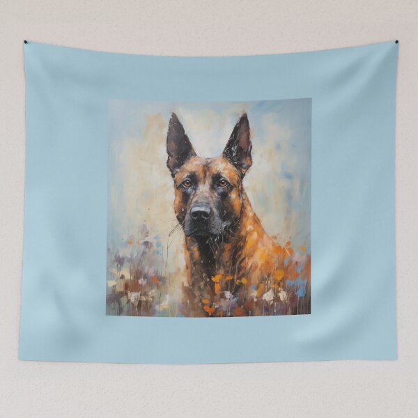 Item preview, Portrait of a Belgian Malinois designed and sold by Samuelsboro.