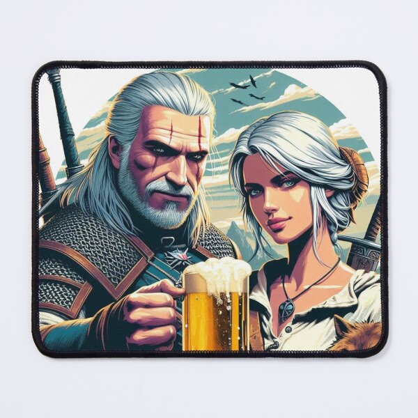 Item preview, Ciri and Gerald Beer Break designed and sold by Liscar95.