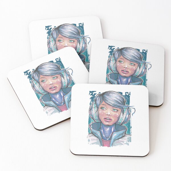 Item preview, Aria - Space Girls designed and sold by Marcos Serrano.