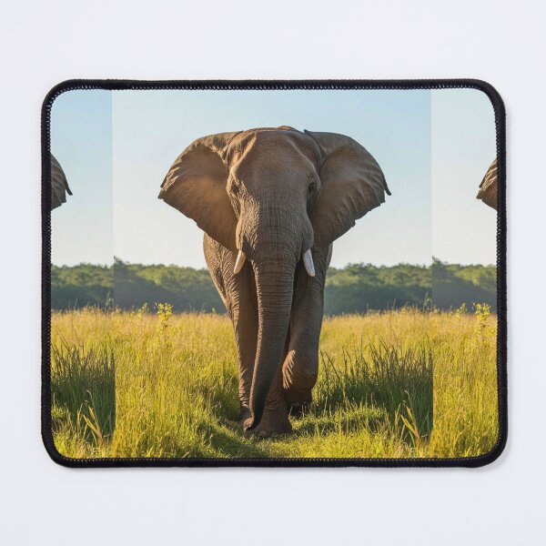 Item preview, Elephant Portrait. Elephant photo, vibrant elephant, vintage elephant, summer season designed and sold by ElephantVibes.
