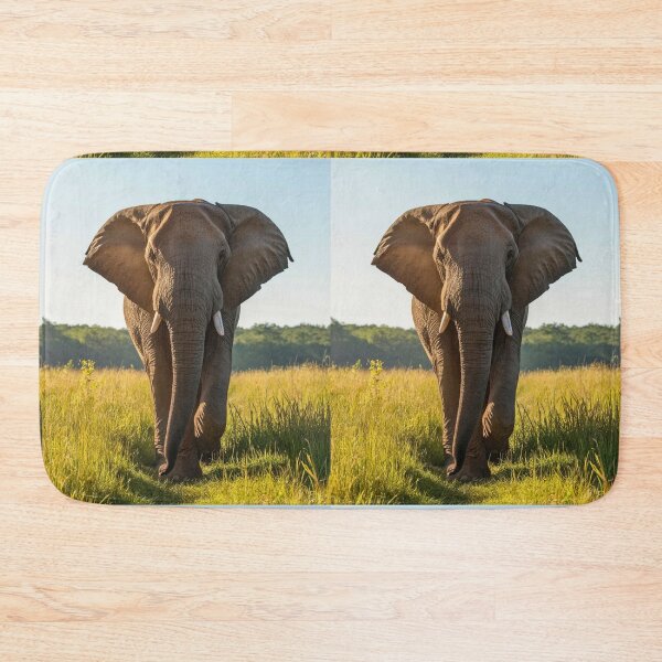 Item preview, Elephant Portrait. Elephant photo, vibrant elephant, vintage elephant, summer season designed and sold by ElephantVibes.