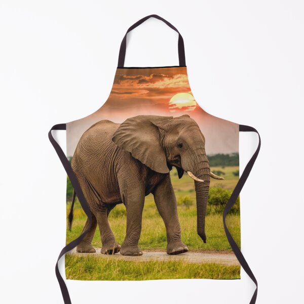Item preview, Elephant Portrait. Elephant photo, vibrant elephant, vintage elephant, summer season designed and sold by ElephantVibes.