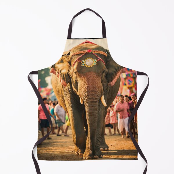 Item preview, Elephant Portrait. Elephant photo, vibrant elephant, vintage elephant, summer season designed and sold by ElephantVibes.