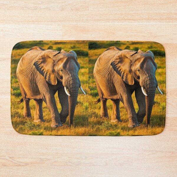Item preview, Elephant Portrait. Elephant photo, vibrant elephant, vintage elephant, summer season designed and sold by ElephantVibes.