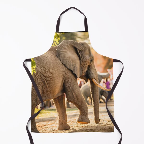 Item preview, Elephant Portrait. Elephant photo, vibrant elephant, vintage elephant, summer season designed and sold by ElephantVibes.