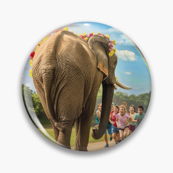 Item preview, Elephant Portrait. Elephant photo, vibrant elephant, vintage elephant, summer season designed and sold by ElephantVibes.