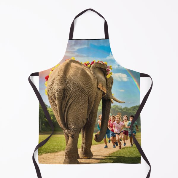 Item preview, Elephant Portrait. Elephant photo, vibrant elephant, vintage elephant, summer season designed and sold by ElephantVibes.
