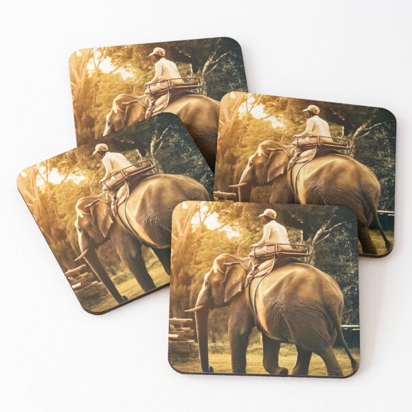 Item preview, Elephant Portrait. Elephant photo, elephant riding, vibrant elephant, vintage elephant, summer season designed and sold by ElephantVibes.