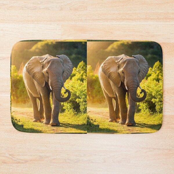 Item preview, Elephant Portrait. Elephant photo, vibrant elephant, vintage elephant, summer season designed and sold by ElephantVibes.