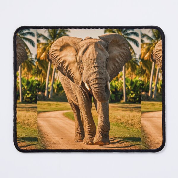 Item preview, Elephant Portrait. Elephant photo, vibrant elephant, vintage elephant, summer season designed and sold by ElephantVibes.
