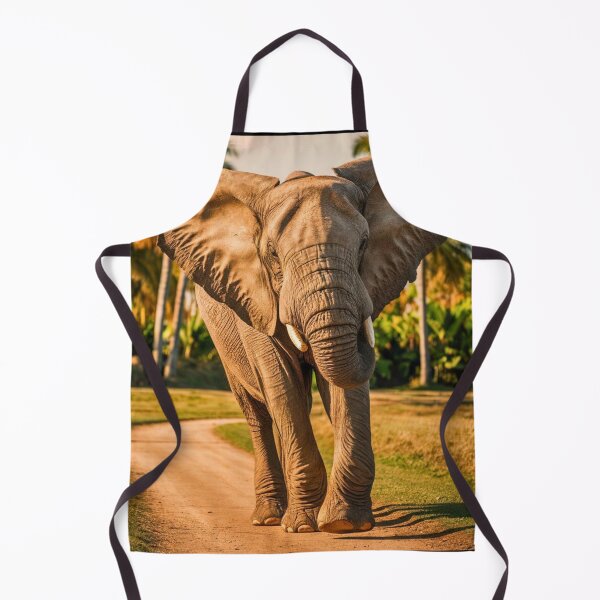 Item preview, Elephant Portrait. Elephant photo, vibrant elephant, vintage elephant, summer season designed and sold by ElephantVibes.