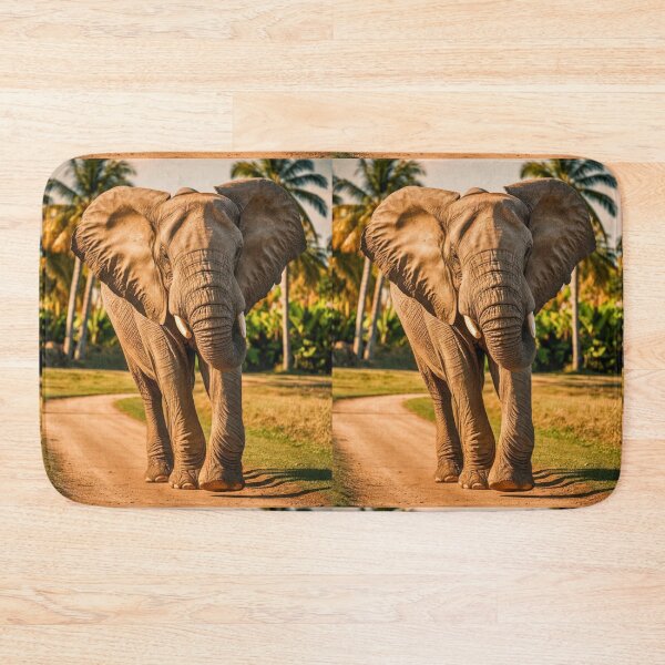 Item preview, Elephant Portrait. Elephant photo, vibrant elephant, vintage elephant, summer season designed and sold by ElephantVibes.