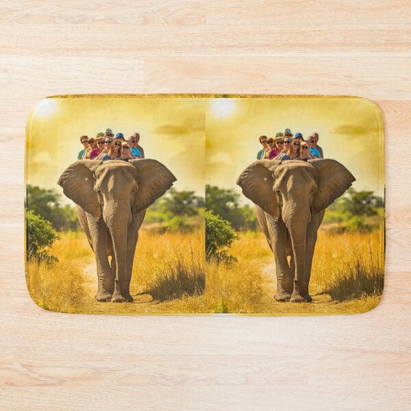 Item preview, Elephant Portrait. Elephant photo, elephant riding, vibrant elephant, vintage elephant, summer season designed and sold by ElephantVibes.