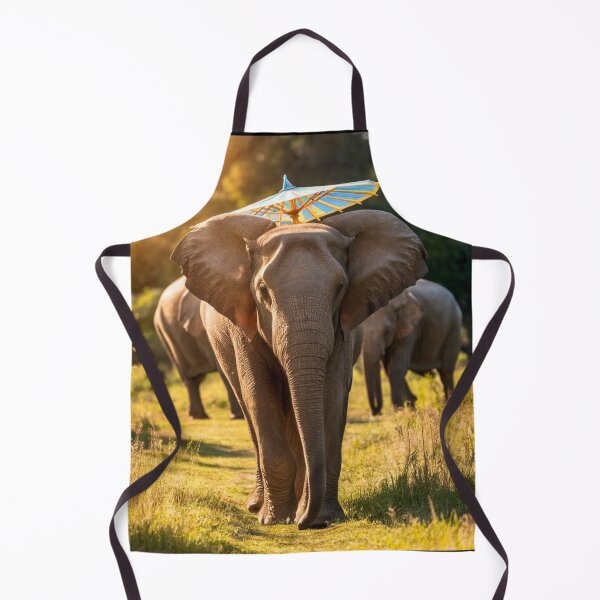 Item preview, Elephant Portrait. Elephant photo, vibrant elephant, vintage elephant, summer season designed and sold by ElephantVibes.