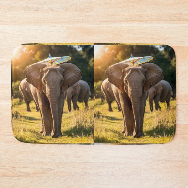 Item preview, Elephant Portrait. Elephant photo, vibrant elephant, vintage elephant, summer season designed and sold by ElephantVibes.