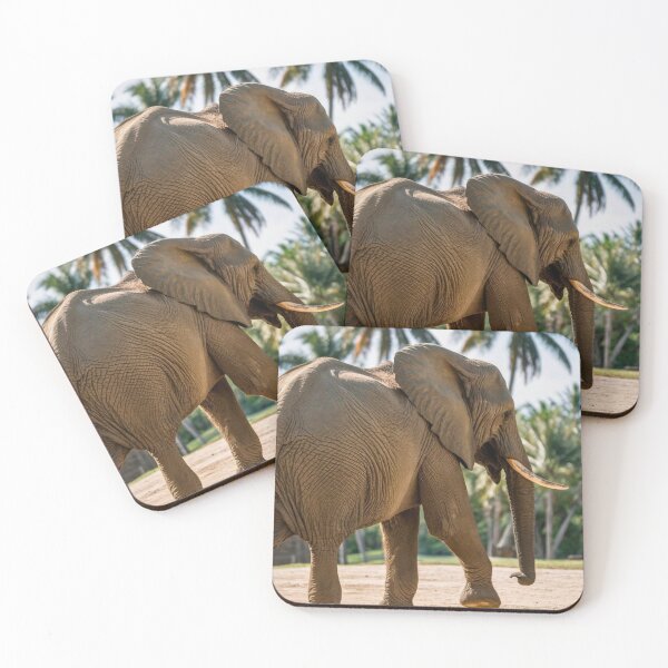 Item preview, Elephant Portrait. Elephant photo, vibrant elephant, vintage elephant, summer season designed and sold by ElephantVibes.
