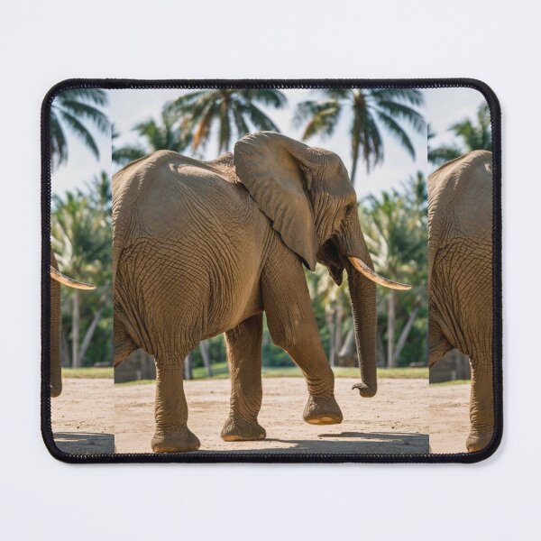 Item preview, Elephant Portrait. Elephant photo, vibrant elephant, vintage elephant, summer season designed and sold by ElephantVibes.