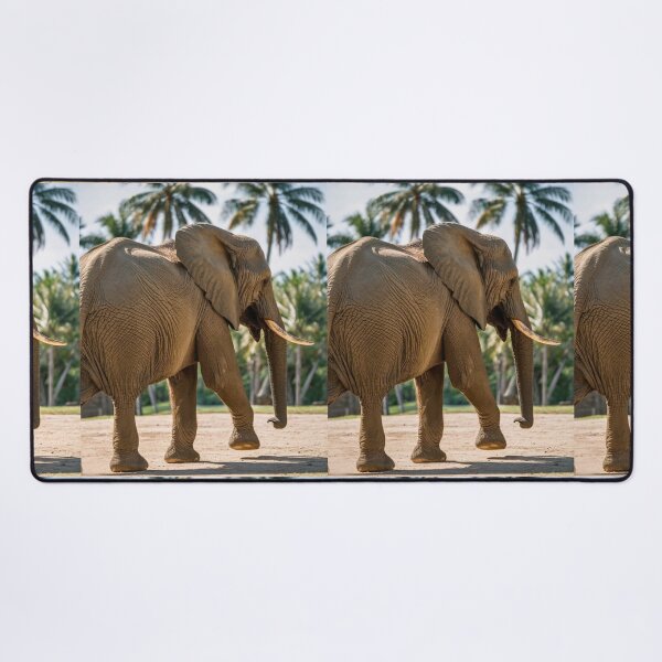 Item preview, Elephant Portrait. Elephant photo, vibrant elephant, vintage elephant, summer season designed and sold by ElephantVibes.