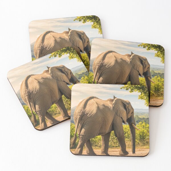 Item preview, Elephant Portrait. Elephant photo, vibrant elephant, vintage elephant, summer season designed and sold by ElephantVibes.