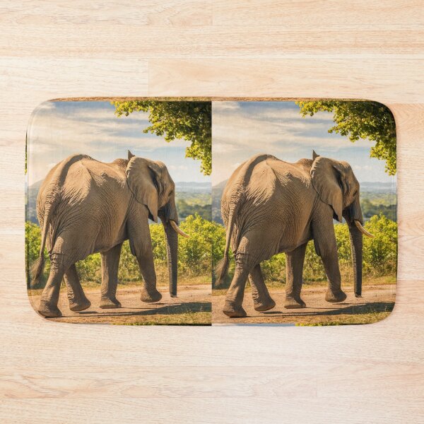 Item preview, Elephant Portrait. Elephant photo, vibrant elephant, vintage elephant, summer season designed and sold by ElephantVibes.