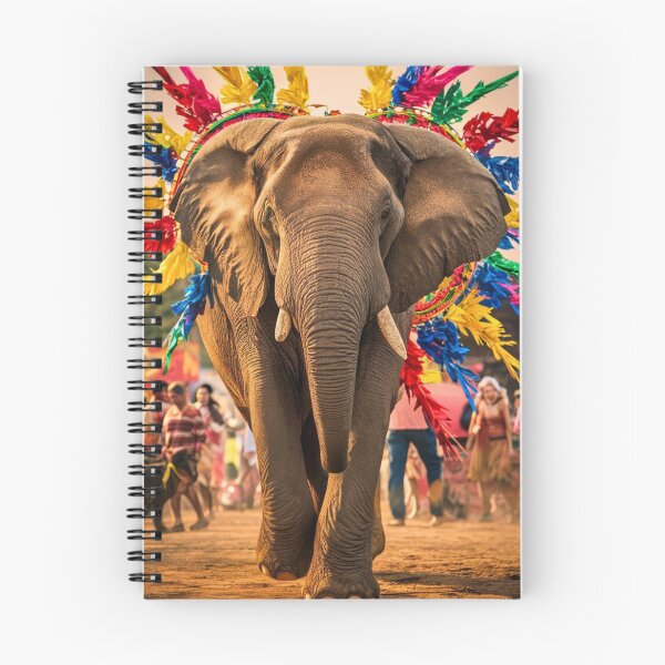Item preview, Elephant Portrait. Elephant photo, vibrant elephant, vintage elephant, summer season designed and sold by ElephantVibes.